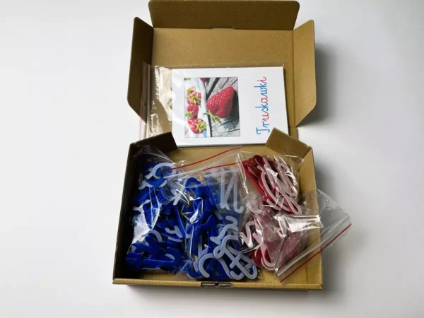 Ruchomy Alfabet Montessori Premium – Zmywalny Zestaw z Kartami Pracy 2026