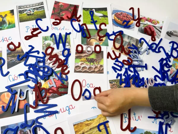 Ruchomy Alfabet Montessori Premium – Zmywalny Zestaw z Kartami Pracy 2026