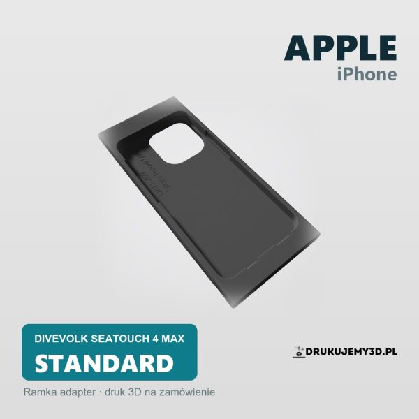 Ramka adapter do obudowy podwodnej DIVEVOLK SeaTouch 4 Max dla Apple iPhone