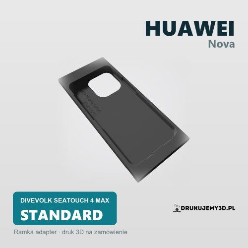 Ramka adapter do obudowy DIVEVOLK SeaTouch 4 Max — Huawei Nova Ramka adapter do obudowy podwodnej DIVEVOLK SeaTouch 4 Max dla Huawei Nova