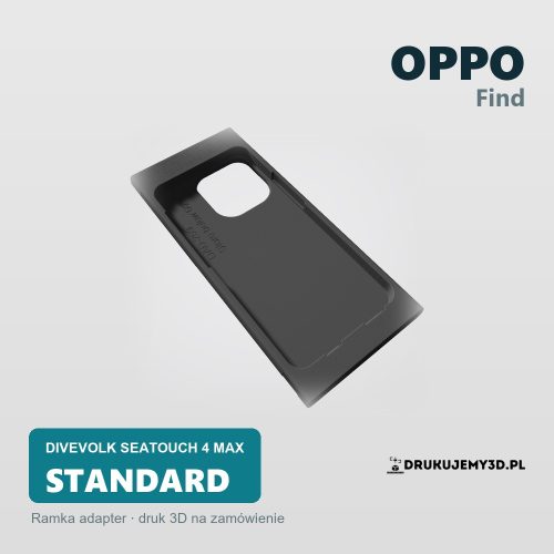 Ramka adapter do obudowy DIVEVOLK SeaTouch 4 Max — Oppo Find Ramka adapter do obudowy podwodnej DIVEVOLK SeaTouch 4 Max dla Oppo Find