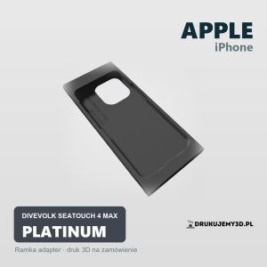 Ramka adapter do obudowy podwodnej DIVEVOLK SeaTouch 4 Max Platinum dla Apple iPhone