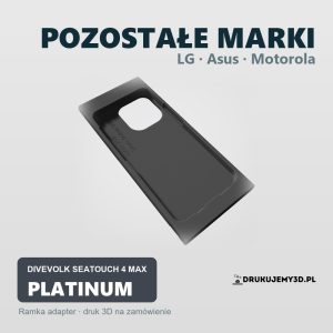 Ramka adapter do obudowy podwodnej DIVEVOLK SeaTouch 4 Max Platinum dla Pozostałe marki