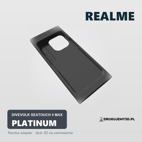 Ramka adapter do obudowy podwodnej DIVEVOLK SeaTouch 4 Max Platinum dla Realme