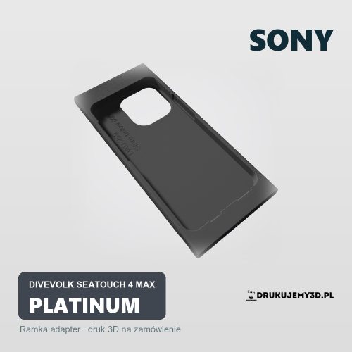 Ramka adapter do obudowy podwodnej DIVEVOLK SeaTouch 4 Max Platinum dla Sony
