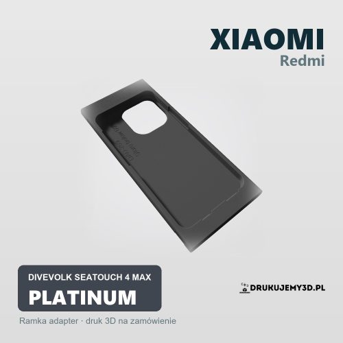 Ramka adapter do obudowy podwodnej DIVEVOLK SeaTouch 4 Max Platinum dla Xiaomi Redmi