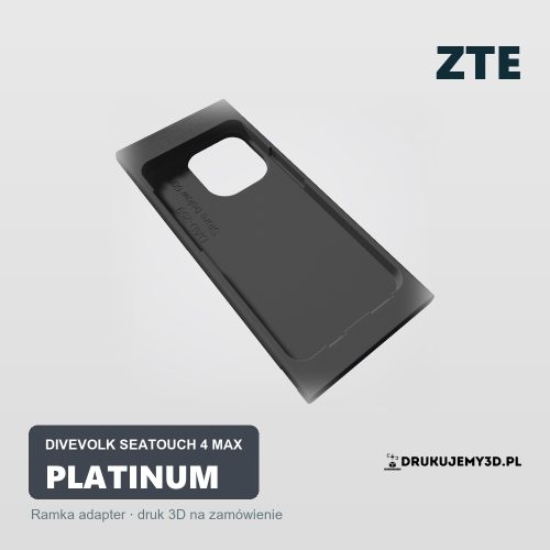 Ramka adapter do obudowy podwodnej DIVEVOLK SeaTouch 4 Max Platinum dla ZTE