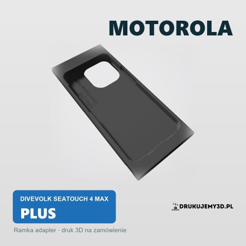 Ramka adapter do obudowy podwodnej DIVEVOLK SeaTouch 4 Max Plus dla Motorola