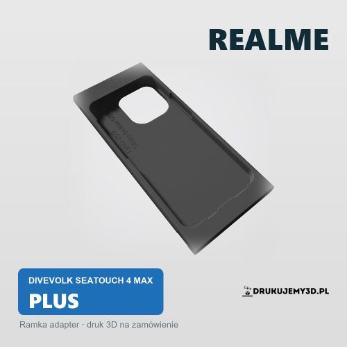 Ramka adapter do obudowy podwodnej DIVEVOLK SeaTouch 4 Max Plus dla Realme
