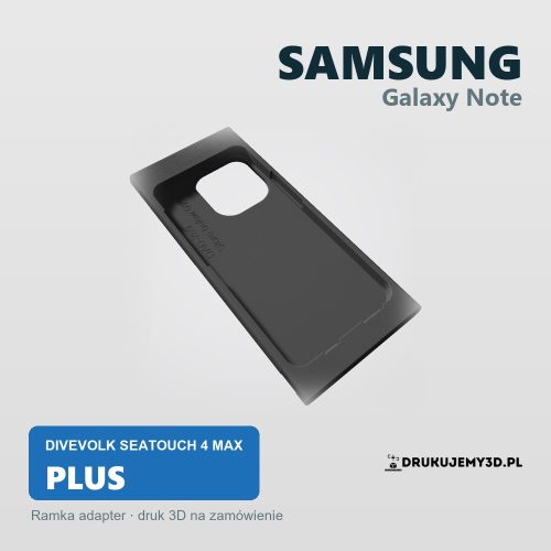 Ramka adapter do obudowy podwodnej DIVEVOLK SeaTouch 4 Max Plus dla Samsung Galaxy Note