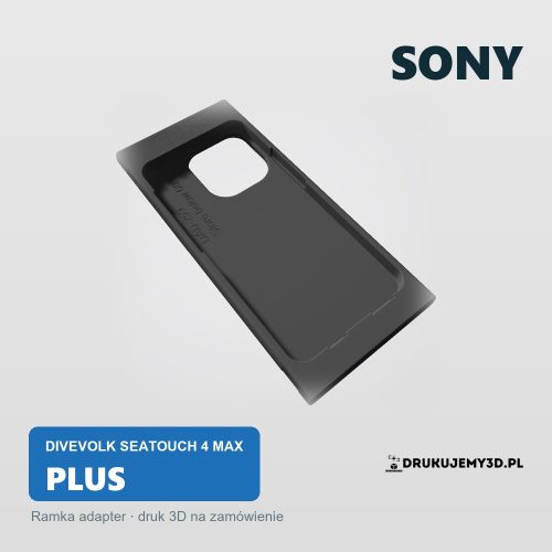 Ramka adapter do obudowy podwodnej DIVEVOLK SeaTouch 4 Max Plus dla Sony