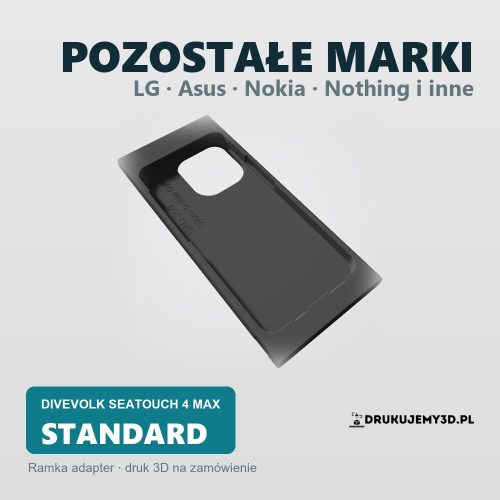 Ramka adapter do obudowy podwodnej DIVEVOLK SeaTouch 4 Max dla Pozostałe marki