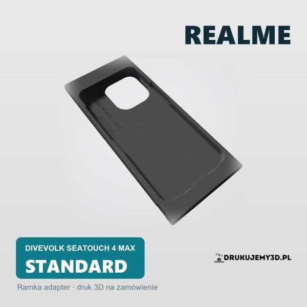 Ramka adapter do obudowy DIVEVOLK SeaTouch 4 Max — Realme Ramka adapter do obudowy podwodnej DIVEVOLK SeaTouch 4 Max dla Realme