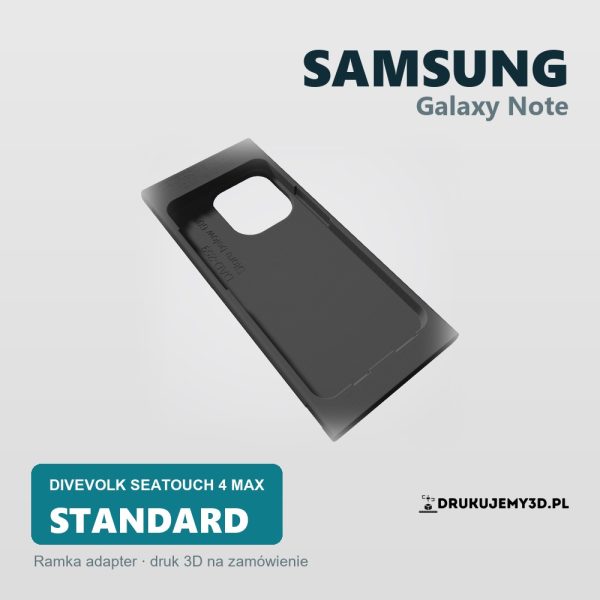 Ramka adapter do obudowy podwodnej DIVEVOLK SeaTouch 4 Max dla Samsung Galaxy Note