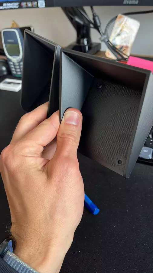 prototyp zadaszenia do gniazdek ogrodowych wydrukowanych na drukarce 3d